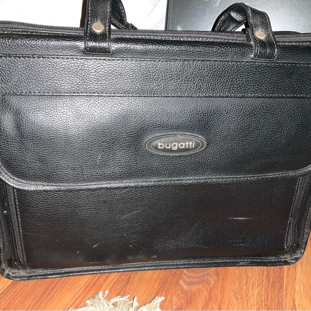 Bugatti Classic Black Men's Briefcase